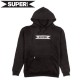 [SUPERBRAND] 수퍼브랜드 SUPER PULLOVER FLEECE 수퍼 풀오버 후리스 BLK 블랙색상