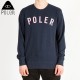 [POLER STUFF] 폴러스터프 STATE CREW NECK NAVY 스테이트 크루넥 셔츠 네이비 색상