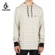 [VOLCOM] ALDEN HOOD EGW (볼컴 스트라이프 후드티셔츠 에그화이트)