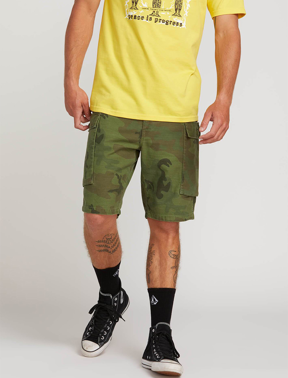 [VOLCOM] 볼컴 카고숏츠 GRITTER CARGO SHORTS (CAMOUFLAGE)