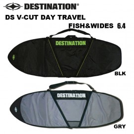 서핑보드백 케이스 DESTINATION V-CUT FISH SHORT 6.4