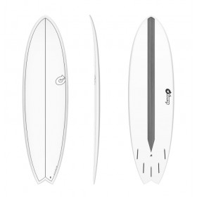 서핑보드 / 비기너용 숏보드 6.3 TET CS FISH 카본 스트라이프 (핀포함)