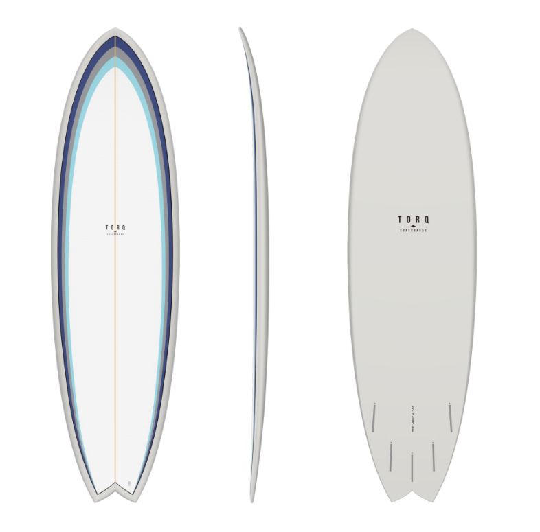 서핑보드 / 비기너용 숏보드 6.3 TET CLASSIC FISH (핀포함)