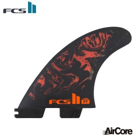 서핑보드 숏보드핀 FCS2 FT PC TRI BLK/RED - M