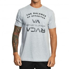 [RVCA] VA SPORT BALANCE ARC GRY 루카 반팔 래쉬가드 겸용 티셔츠
