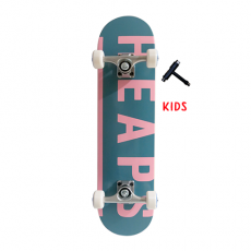 스케이트 보드(어린이용) HEAPS Kids Heaps Logo Pink 7.25 complete