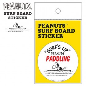 서핑 스티커 SNOOPY SURFBOARD STICKER 스누피 스티커 - PADDLING