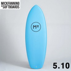 비기너용 서핑보드 믹패닝 소프트보드 5.10 MICK PANNING LITTLE MARLEY - BLUE 리틀말리 (핀포함)