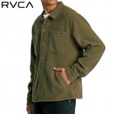 루카 후리스 자켓 RVCA YUKON HI PILE FLEECE JACKET