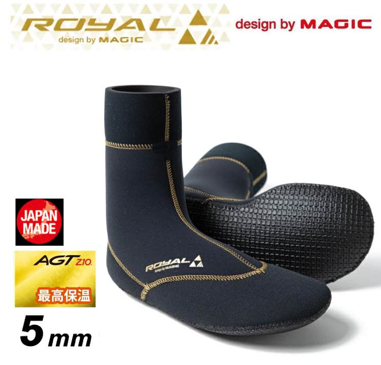 겨울용 서핑 부츠 [Bewet] MAGIC ROYAL BOOTS 5mm 풀기모