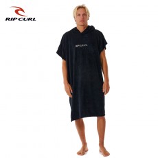 서핑판초 립컬 브랜드 후디드 타올 판초 [RIP CURL] BRAND HOODED TOWEL BLACK/GREY