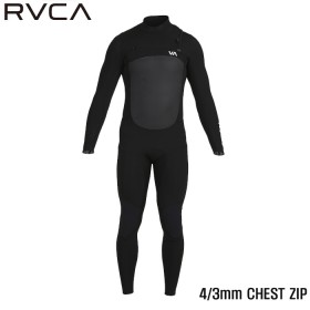 서핑슈트 [RVCA] 4/3MM BALANCE CHEST ZIP FULLSUIT 루카 밸런스 4/3미리 체스트집 웻슛