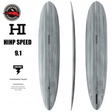 (프리오더)서핑롱보드 [HARLEY INGLEBY] HIHP SPEED 9.1 GRAY CARBON 할리잉글비 THUNDERBOLT