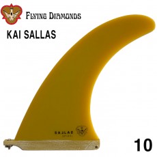 서핑롱보드핀 카이살라스 10 [FLYING DIAMONDS] KAI SALLAS SPIRAL MANGO