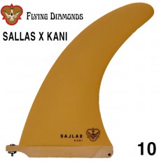 (1월입고예정) 서핑롱보드핀 카이살라스 10.0 [FLYING DIAMONDS] KAI SALLAS X KANI PAPAYA
