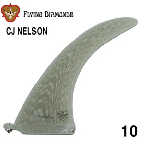 서핑롱보드핀 씨제이넬슨 10.0 [FLYING DIAMONDS] CJ NELSON PARALLAX VOLAN