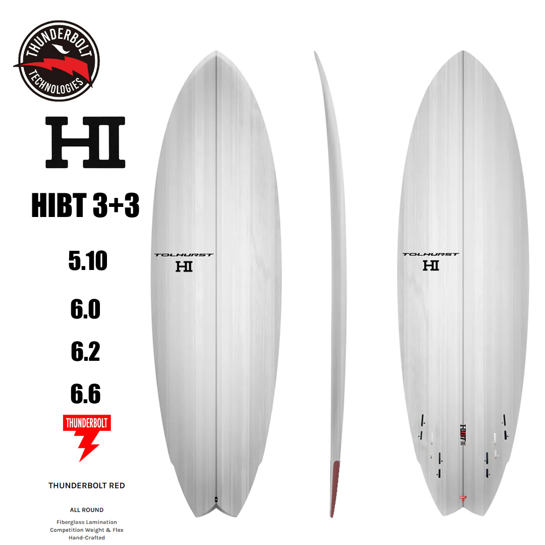 (프리오더)서핑롱보드 [HARLEY INGLEBY] HIBT 3+3 할리잉글비 THUNDERBOLT